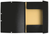 EXACOMPTA Eckspannermappe, DIN A4, aus Karton, schwarz