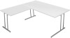 kerkmann Schreibtisch Start Up mit Anbau, (B)1.600 mm, grau