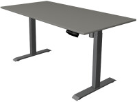kerkmann Sitz-Steh-Schreibtisch Move 1, (B)1.600 mm, graphit