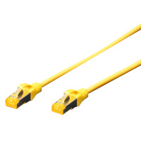 DIGITUS Patchkabel, Kat. 6A, S FTP, 1,0 m, schwarz, Set