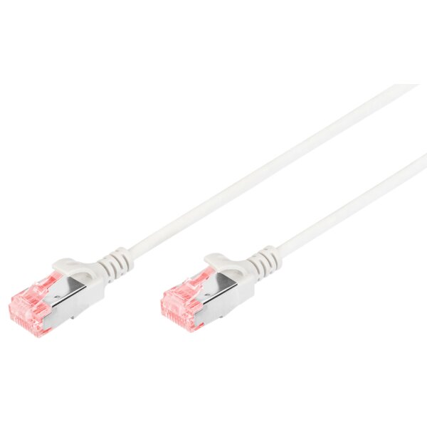 DIGITUS Slim Patchkabel, Kat. 6, U UTP, 3,0 m, grau