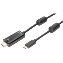 DIGITUS Adapter- Konverterkabel, USB-C - HDMI-A, 5,0 m