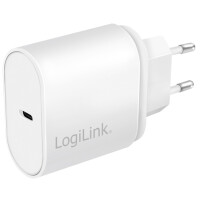 LogiLink USB-Adapterstecker, 1x USB-C PD Port, 20 Watt,...