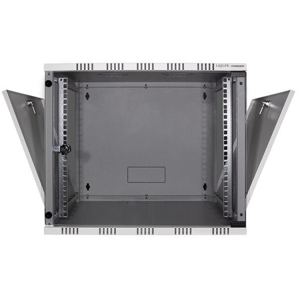 LogiLink 19" Wandverteiler SOHO, 15 HE, schwarz (RAL9005)