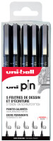 uni-ball Fineliner PIN ASP014, 5er Set