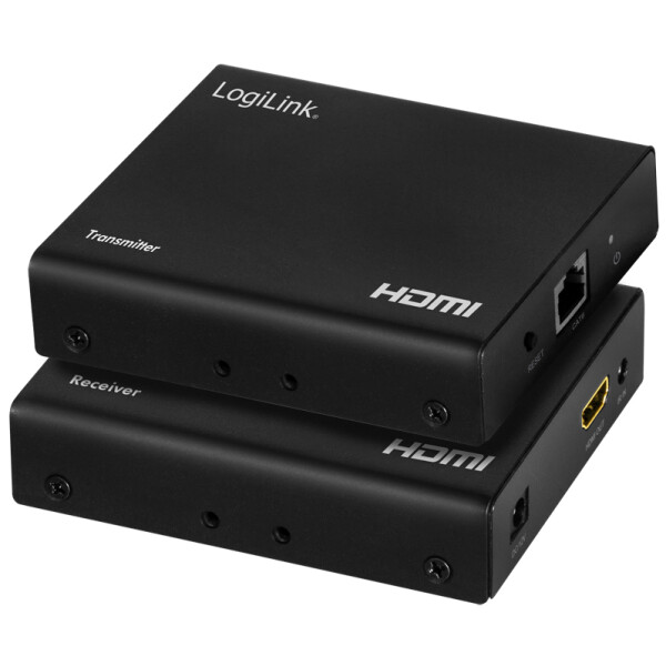LogiLink 4K 60 Hz HDMI Extender Splitter Set over IP, 70 m