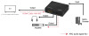 LogiLink 4K 60Hz HDMI Audio Extraktor, schwarz