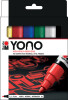 Marabu Acrylmarker "YONO", 1,5 - 3,0 mm, 6er Set