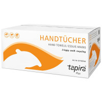 Tapira Handtuchpapier Plus, 230 x 310 mm, C-Falz, weiß