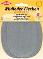 KLEIBER Wildleder-Aufnähflecken, 100 x 125 mm, braun