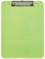 MAUL Kunststoff-Klemmbrett, DIN A4, lime