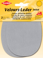 KLEIBER Velour-Aufbügelflecken oval, 100 x 130 mm,...