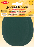 KLEIBER Jeans-Bügelflecken oval, 130 x 100 mm,...
