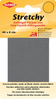 KLEIBER Stretchy-Bügel-Flicken, 400 x 60 mm, grau