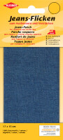 KLEIBER Jeans-Bügelflicken, 170 x 150 mm, mittelblau