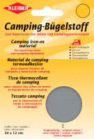 KLEIBER Quick-Camping-Bügelstoff, 340 x 120 mm, grau