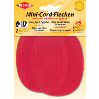 KLEIBER Mini-Cord-Flecken, 110 x 85 mm, rot