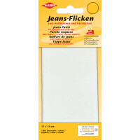 KLEIBER Jeans-Bügelflicken, 170 x 150 mm, hellblau