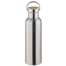 APS Trinkflasche, aus mattiertem Edelstahl, 0,75 Liter