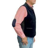 KLEIBER Velour-Leder-Imitat, 95 x 185 mm, dunkelbraun