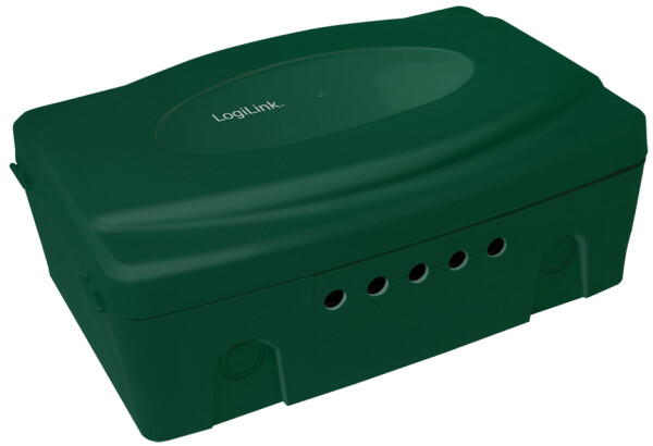 LogiLink Außen-Elektronikbox, wetterfest, IP54, grün