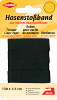 KLEIBER Hosenstoßband, 15 x 1300 mm, schwarz