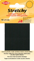 KLEIBER Stretchy-Bügel-Flicken, 400 x 60 mm, schwarz