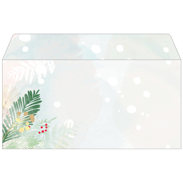 sigel Weihnachts-Motiv-Umschlag "Winter Mood", DIN lang