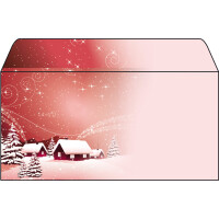 sigel Weihnachts-Motiv-Umschlag "Winter Mood", DIN lang