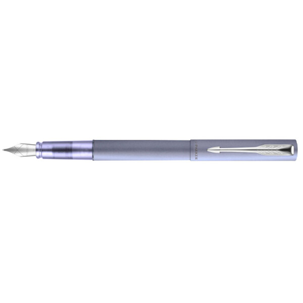 PARKER Füllhalter VECTOR XL, Metallic Silver Blue C.C.