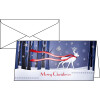 sigel Weihnachtskarte "Winters Eve", DIN lang (2 3 A4)