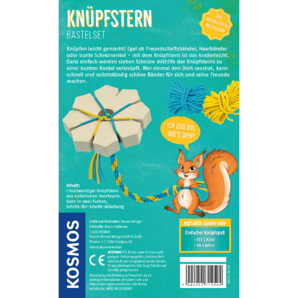KOSMOS Bastelset Kn&uuml;pfstern 712594