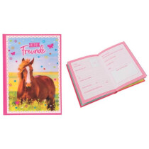 Goldbuch Freundebuch A5 3D Pferdeliebe 43291