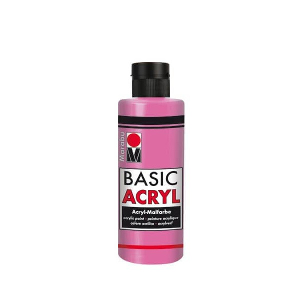 Marabu Basic Acrylfarbe, 80ml, pink