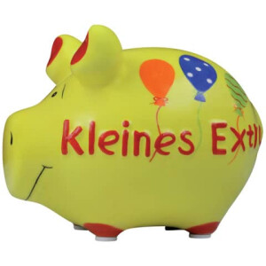 KCG Spardose Schwein Kleines Extra Keramik