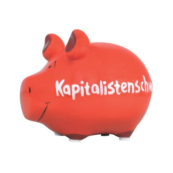 KCG Spardose Schwein klein Kapitalistenschwein