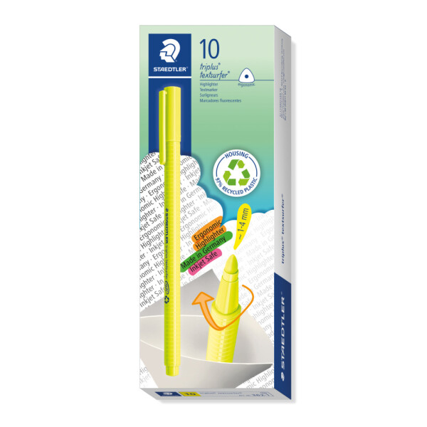 STAEDTLER Textmarker triplus textsurfer, gelb 362-1