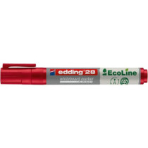 edding Whiteboardmarker EcoLine, 1,5-3mm, Rundspitze, rot