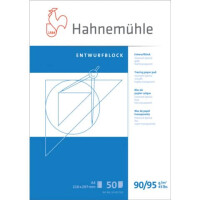 Hahnemühle Transparentpapierblock A4 50 Blatt 90 95g qm