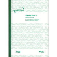 RNK Verlag Kassenbuch EDV A4 Steuerschiene 300
