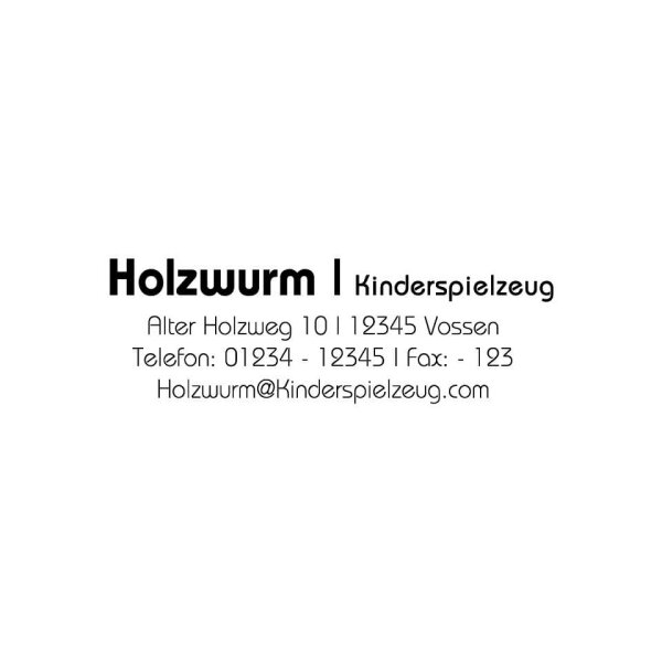 TRODAT Textstempel + Gutschein, max. 6 Zeilen 4913V