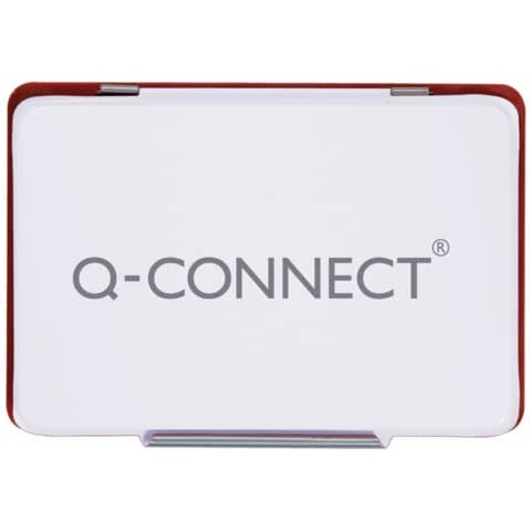 Q-Connect Stempelkissen 9x5,5cm rot