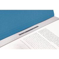 FALKEN Ösenhefter, A4, 250 g m², voller Deckel, kfm- Behördenheftung, Manilakarton, blau 80003882