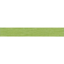 Werola Krepppapier weißgrün 50cmx2,5m