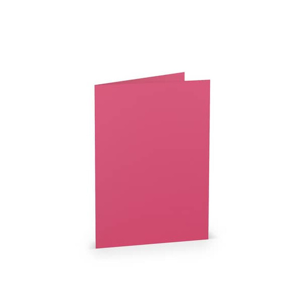 R&Ouml;SSLER Briefkarte Coloretti, B6hd, 225g m&sup2;, pink