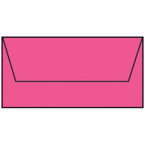 RÖSSLER Briefumschlag Coloretti, DL, 80g m², 5 Stück, pink