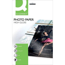 Q-Connect Inkjet Fotopapier A4 20 Blatt 260g