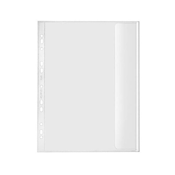 VELOFLEX Dokumentenhülle, EURO, A4, PP, glänzend, transparent, 10 Stück