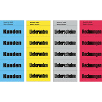 Inhaltsschild Rechnungen, selbstklebend, 100 Stück,...