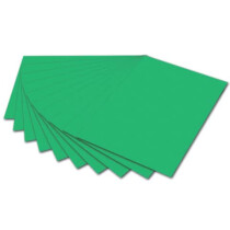 folia Tonpapier 130g m² smaragd 50x70cm 10 Stück